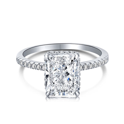 [Vivid Aurora]4.0 Carat Luxurious Engagement Ring