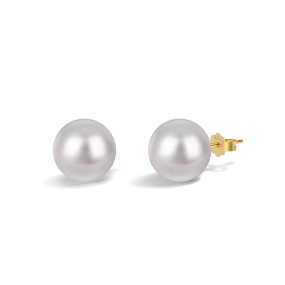 [Vivid Aurora]Delicate Pearl Earrings