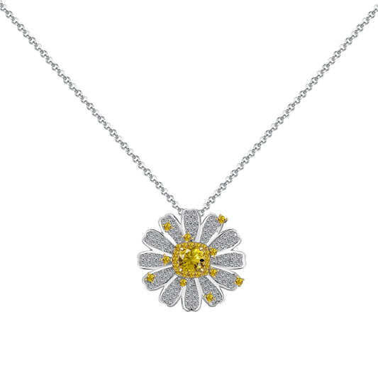 [Vivid Aurora]Exquisite Daisy Necklace