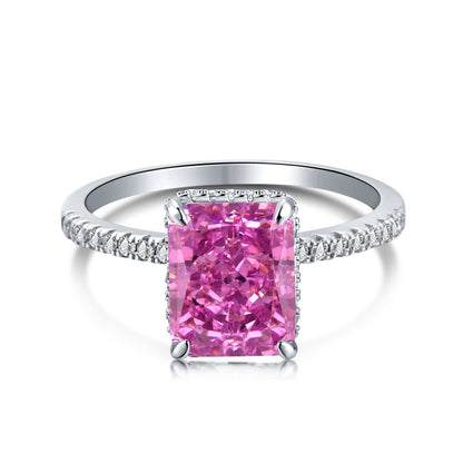 [Vivid Aurora]4.0 Carat Luxurious Engagement Ring