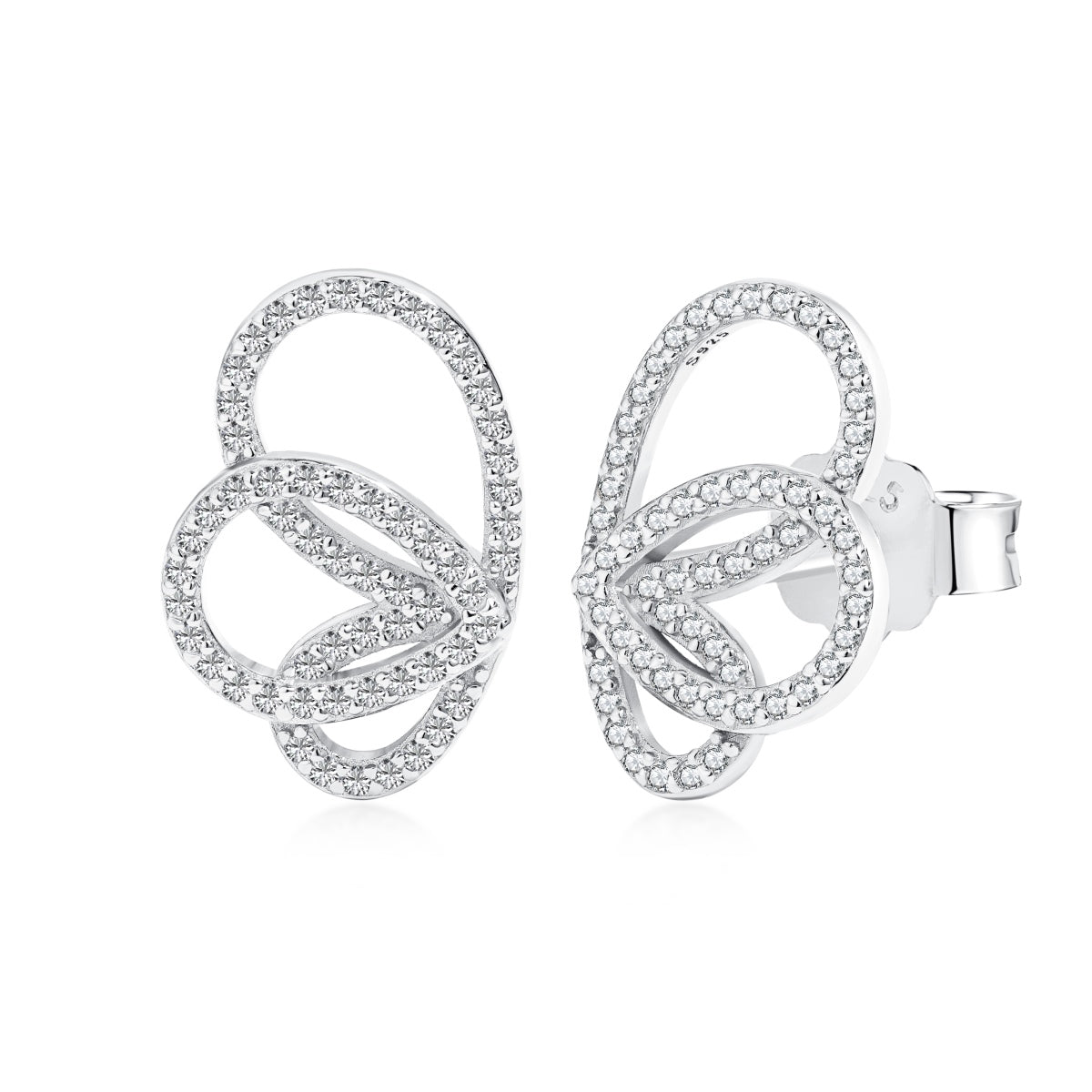 [Vivid Aurora]Exquisite Butterfly Shape Earrings