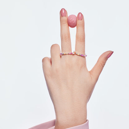 [Vivid Aurora]Lively In Shades Elegant Radiant Cut Daily Ring